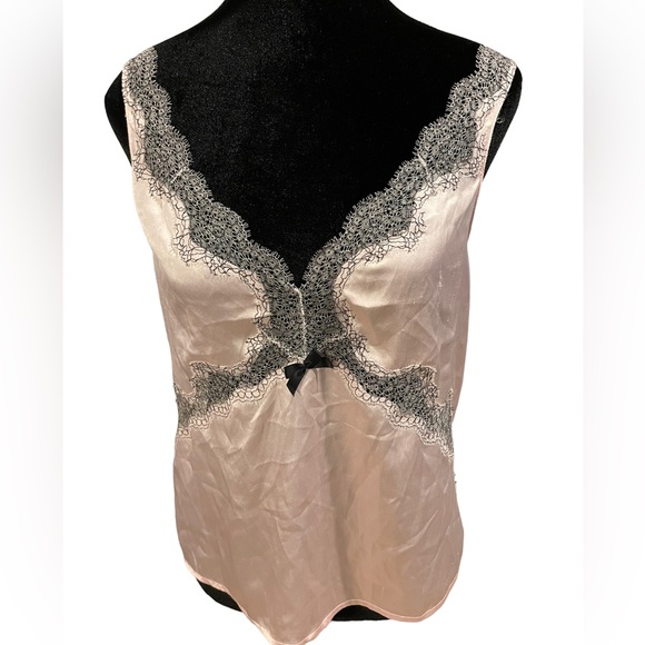 Victoria's Secret Other - Victoria’s Secret Pink Whimsygoth Barbie Sultry Retro Coquette Lace Lingerie Top